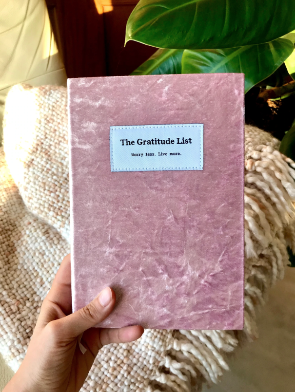 THE GRATITUDE LIST - Carnet de Gratitudes UPCYCLING
