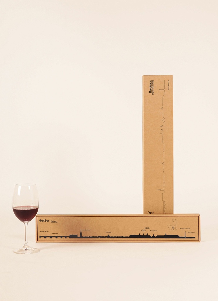 THE LINE - Bordeaux NOIR 50 cm