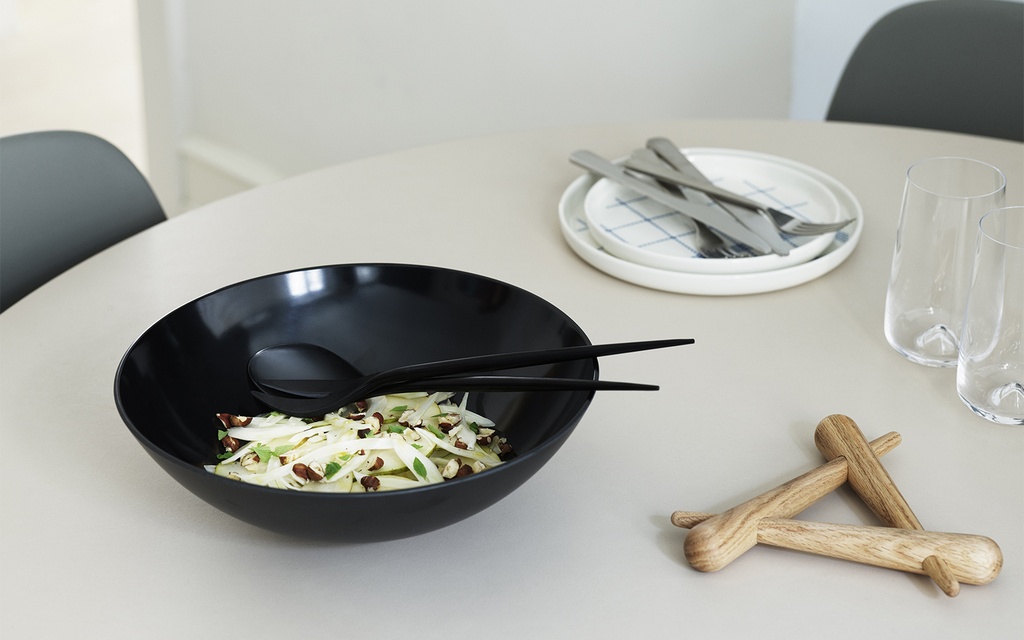 NORMANN COPENHAGEN - Saladier KRENIT Salad Bowl NOIR