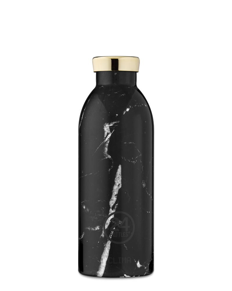 24 BOTTLES - Thermo CLIMA 500ml MARBLE BLACK