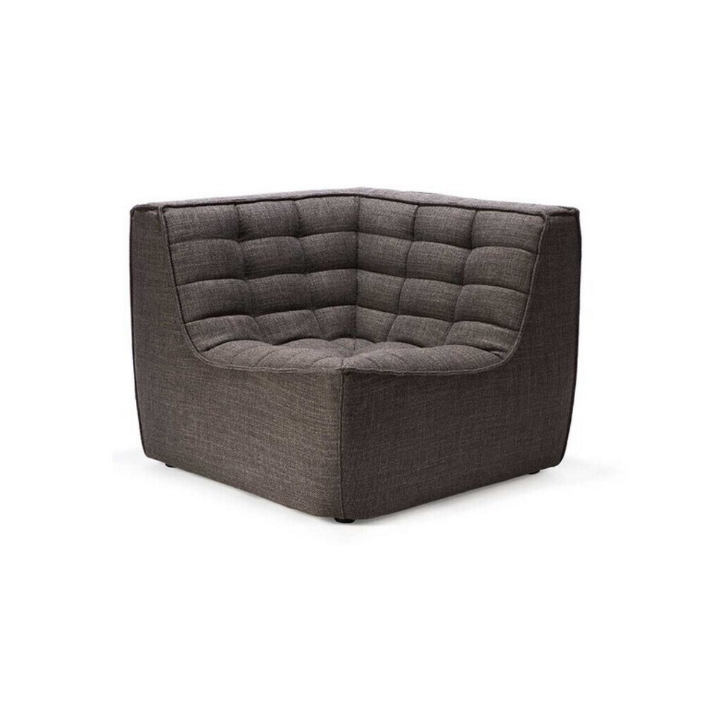 Ethnicraft - N701 Sofa corner Dark grey