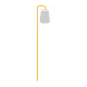 FERMOB - Pied à planter BALAD (Lampe non incluse) (Muscade)