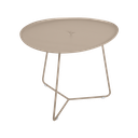 FERMOB - Table basse ovale 55x44,5cm COCOTTE avec plateau amovible (02.23)