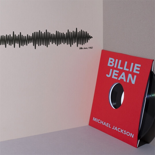 THE LINE - Musique BILLIE JEAN Noir 50cm
