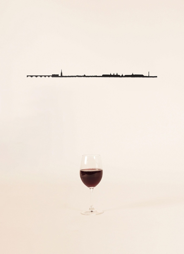 THE LINE - Bordeaux NOIR 50 cm