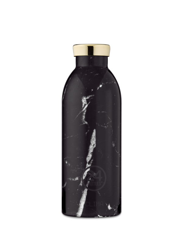 24 BOTTLES - Thermo CLIMA 500 ml MARBLE BLACK