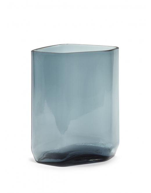 SERAX - Vase SILEX 19,4x17,9 xH27cm BLEU