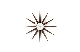 Vitra - George Nelson WallClocks Noyer - Sunburst Clock