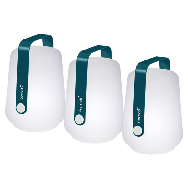 Fermob - Lampe Portable H12cm Balad Gris Orage