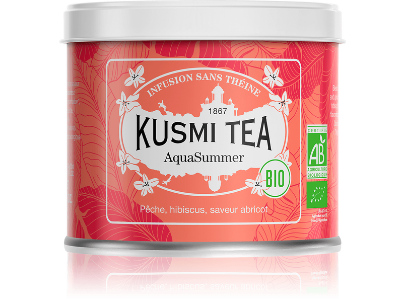 KUSMI TEA - AQUA SUMMER Bio infusion de fruits (boite 100g)