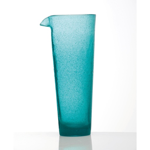MEMENTO - Carafe verre soufflé LINEA BALY Jug Light blue