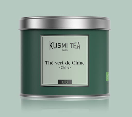 KUSMI TEA - THÉ VERT DE CHINE Bio Thé vert (boite 100g)
