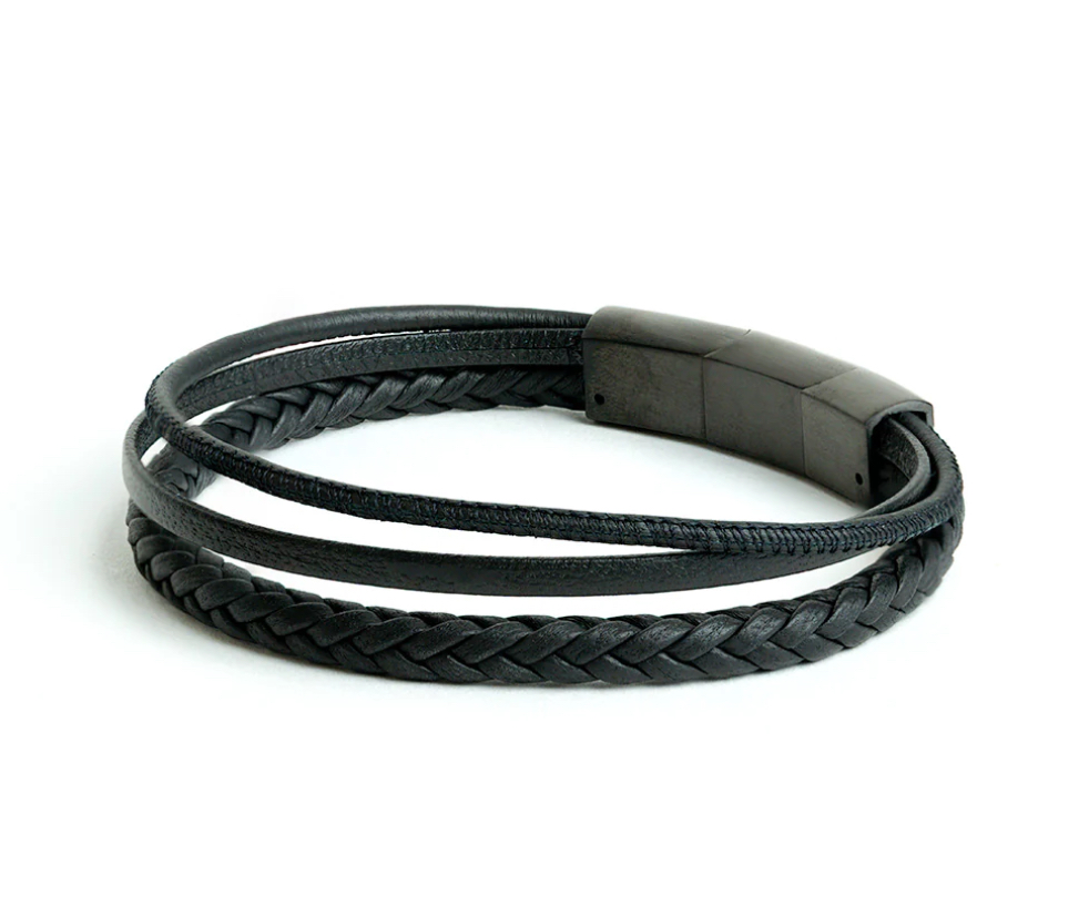 GEMINI - Bracelet ARTE black