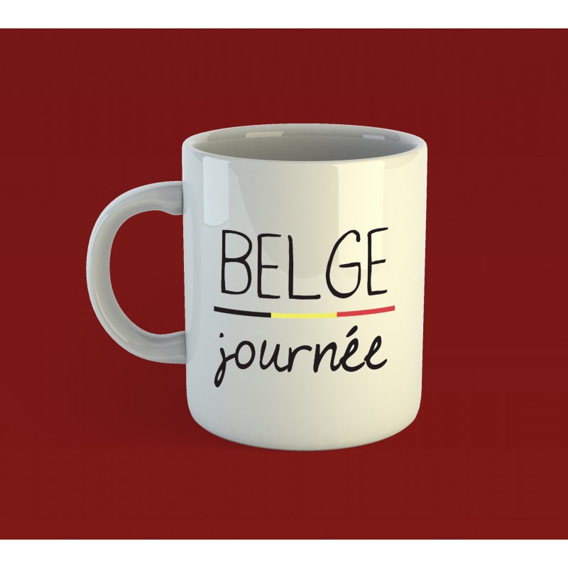 BELGE UNE FOIS - Mug BELGE JOURNÉE